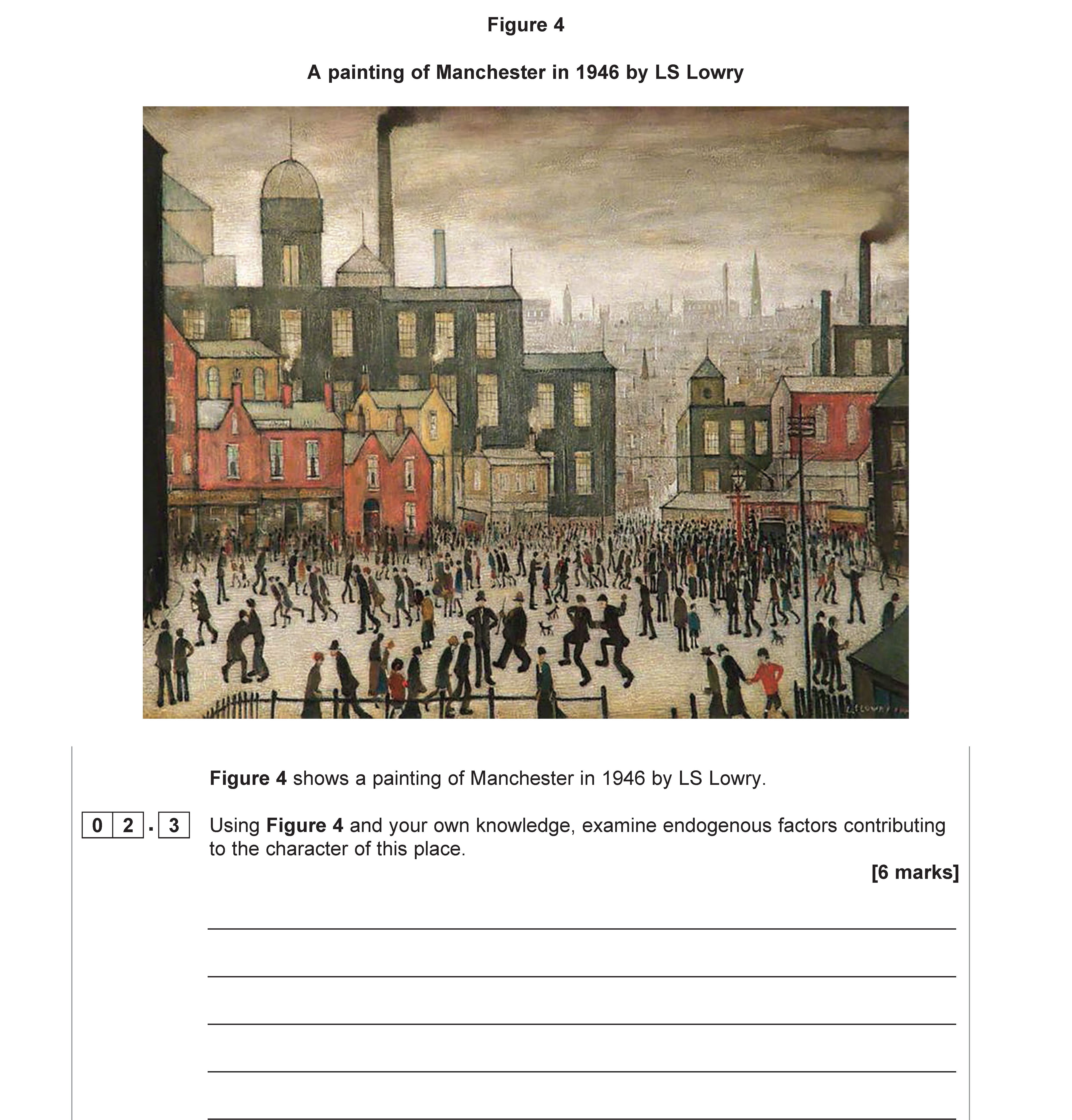 Figure-4-shows-a-painting-of-Manchester-in-1946-by-LS-Lowry-AQA-A-Level Geography-Question 2-2022-Paper 2.png